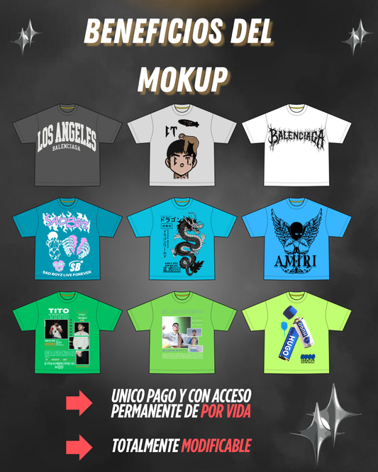 Mokup PREMIUM T-Shirt Boxy