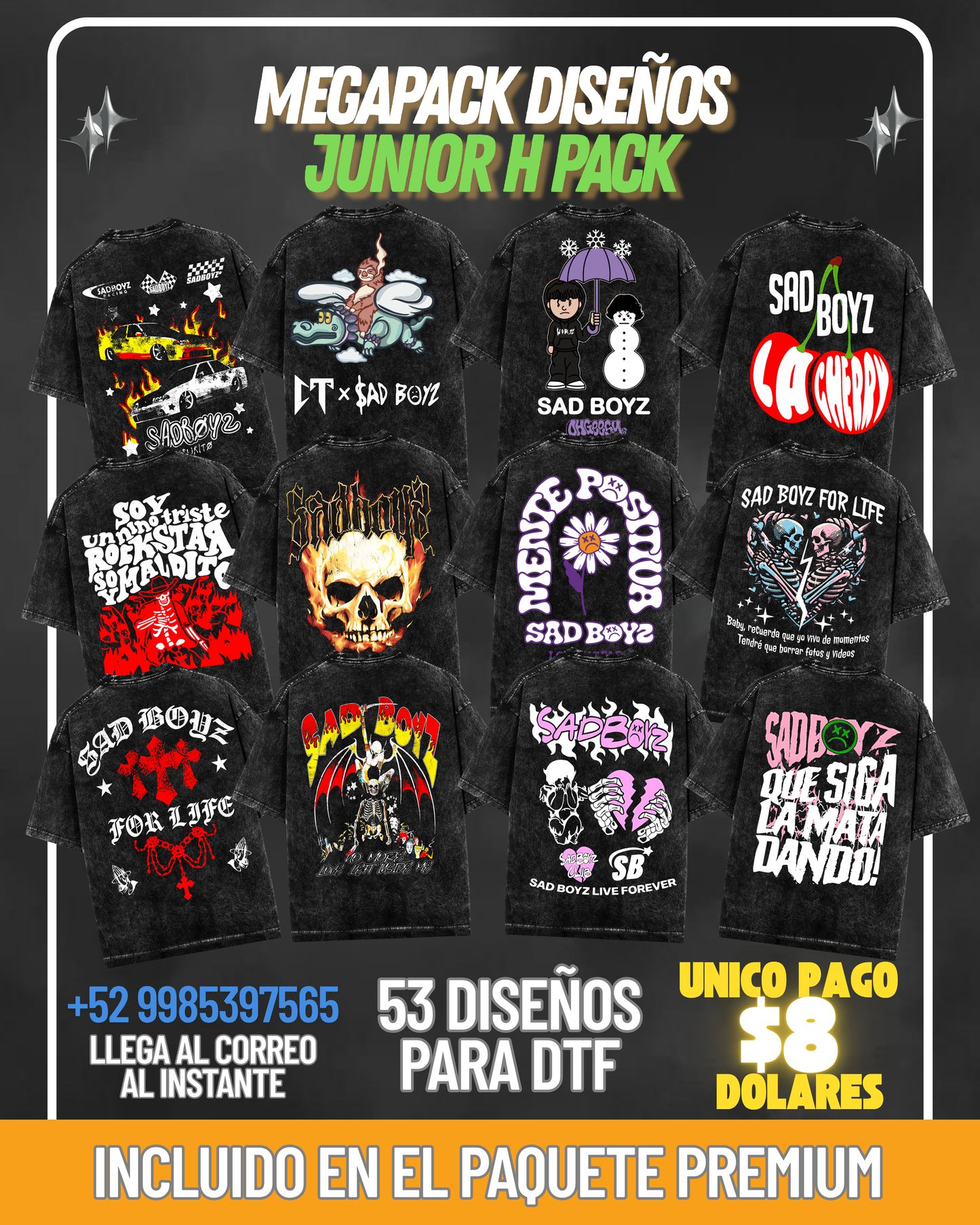 Paquete JUNIOR H