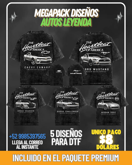 Paquete AUTOS LEYENDA