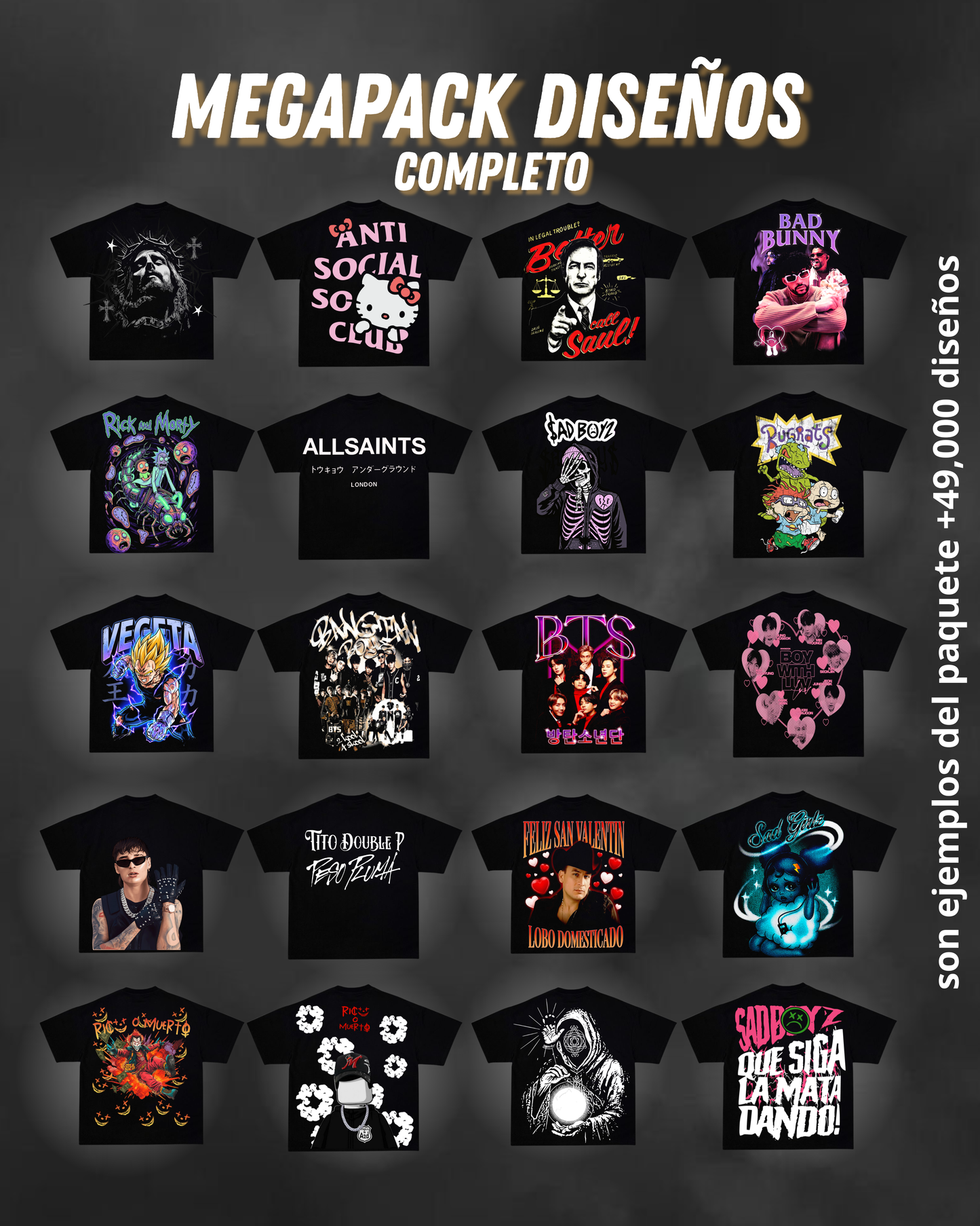 PAQUETE COMPLETO DTF PREMIUM🎁