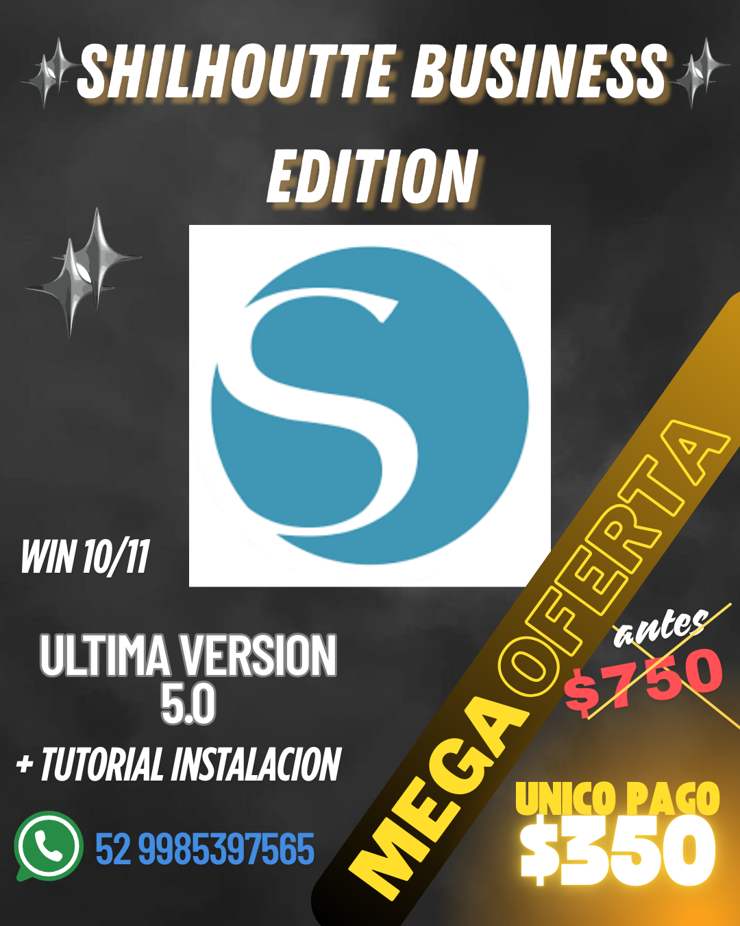 Programa Silhouette Studio Business Edition 5.0 2025 Windows 10/11