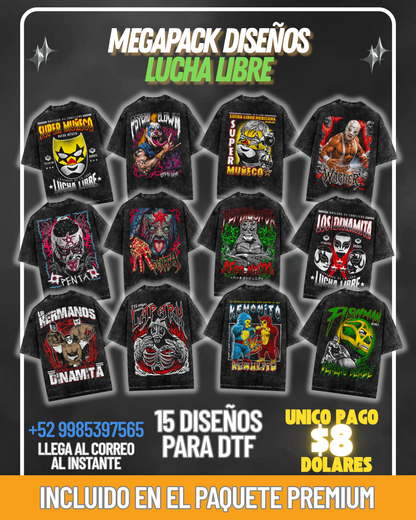 Paquete LUCHA LIBRE