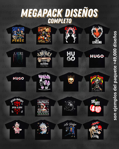 PAQUETE COMPLETO DTF PREMIUM🎁