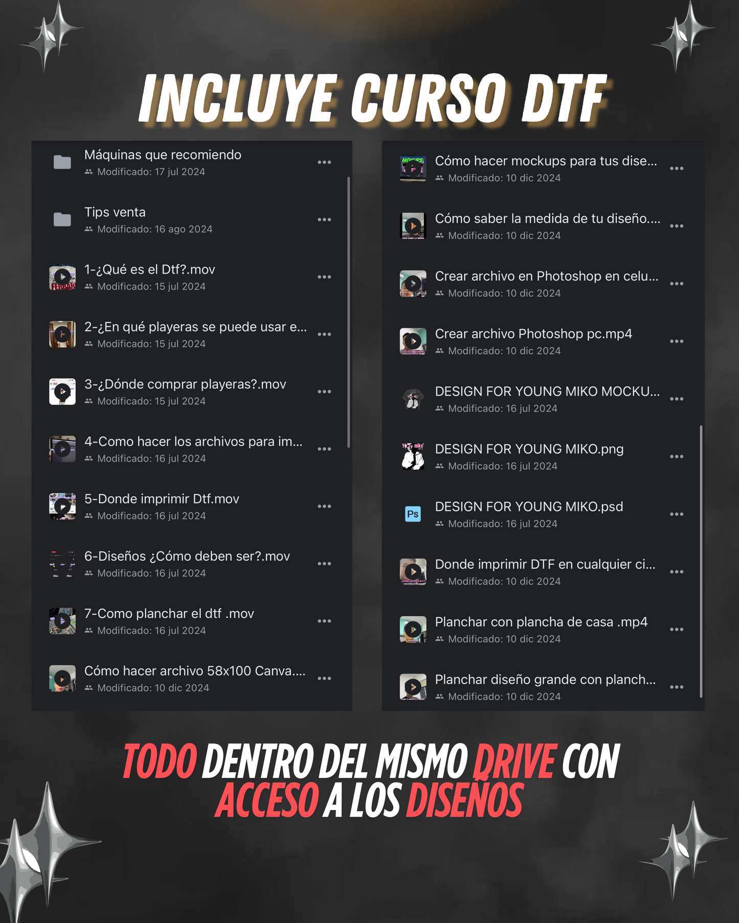 Paquete Completo Diseños DTF PREMIUM🚀