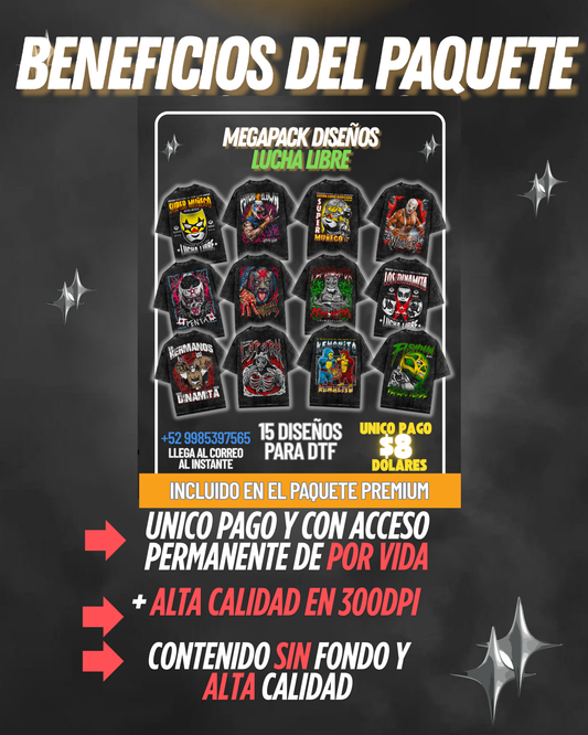 Paquete LUCHA LIBRE