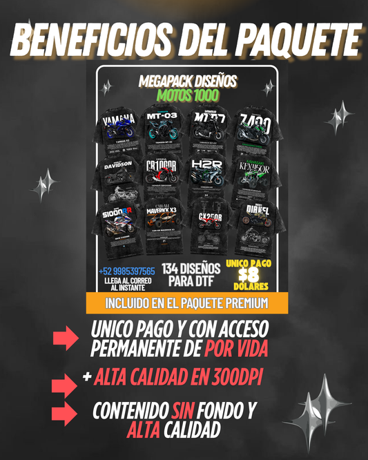 Paquete MOTOS1000
